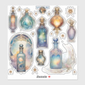 Fairy Bottle Sticker Sheet (Vel)