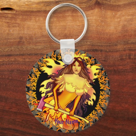 Fairy Brandweerman sleutelhangers (Voorkant)