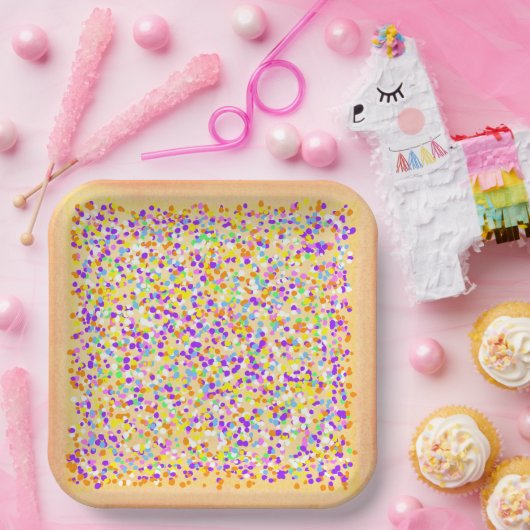 Fairy Bread Papieren Bordje (Feest)