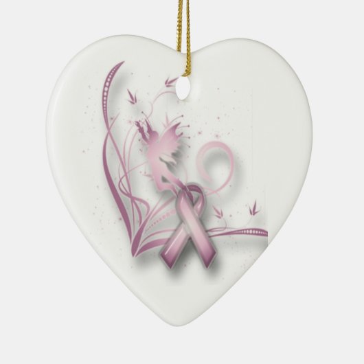 Fairy Breast Cancer Ornament (Rechts)
