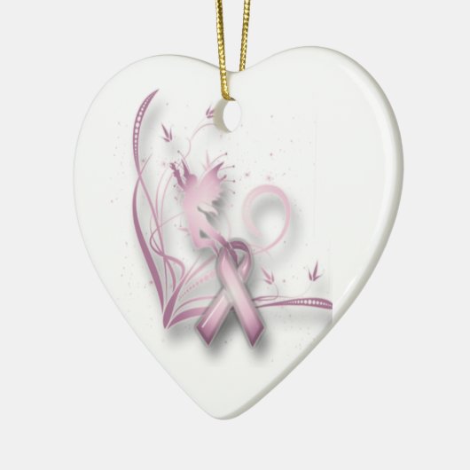 Fairy Breast Cancer Ornament (Links)