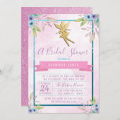 Fairy Bridal Shower Kaart (Voorkant / Achterkant)