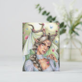 Fairy Bride Briefkaart (Staand voorkant)