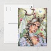 Fairy Bride Briefkaart (Voorkant / Achterkant)