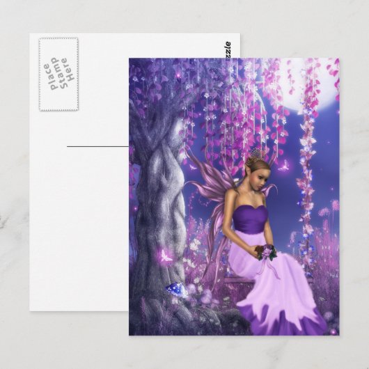 Fairy Bride van de lente Briefkaart (Voorkant / Achterkant)