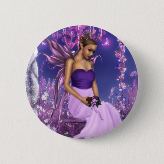 Fairy Bride van de lente Ronde Button 5,7 Cm (Voorkant)