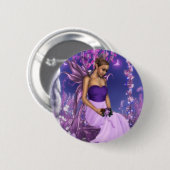 Fairy Bride van de lente Ronde Button 5,7 Cm (Voorkant /achterkant)