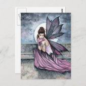 Fairy Briefkaart 'Hiding' beroemd gemaakt door Mol (Voorkant / Achterkant)