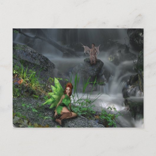 Fairy Brook Briefkaart (Voorkant)