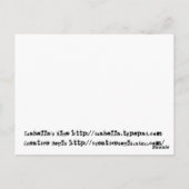 Fairy bruiloft briefkaart (Achterkant)