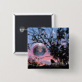 Fairy Bubble! Vierkante Button 5,1 Cm (Voorkant /achterkant)