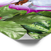 Fairy Butterfly Baby Girl Poster (Hoek)