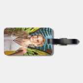 Fairy Butterfly Bagagelabel (Achterkant horizontaal)