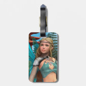 Fairy Butterfly Bagagelabel (Achterkant verticaal)