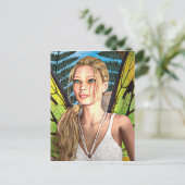 Fairy Butterfly Briefkaart (Staand voorkant)