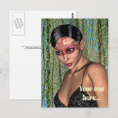 Fairy Butterfly Briefkaart (Voorkant / Achterkant)