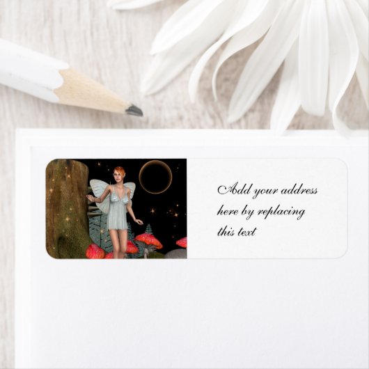 Fairy Butterfly Etiket (Insitu)