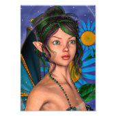 Fairy Butterfly Foto Afdruk (Voorkant)