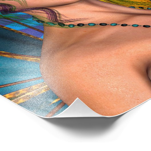 Fairy Butterfly Foto Afdruk (Hoek)