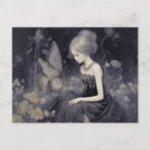 Fairy Butterfly Garden Dreamland Briefkaart (Voorkant)