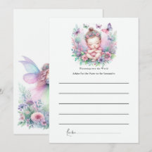 Fairy & Butterfly Garden Flutter Love Baby shower