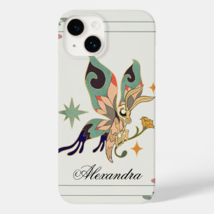 Fairy Butterfly, Green Graphic Art, Fae Geïnspiree Case-Mate iPhone 14 Hoesje