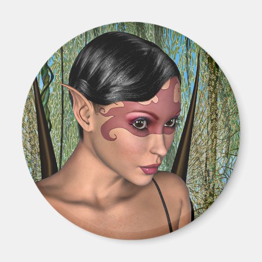 Fairy Butterfly Magneet (Voorkant)