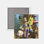 Fairy Butterfly Magneet (Voorkant / Achterkant)