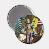 Fairy Butterfly Magneet (Voorkant / Achterkant)