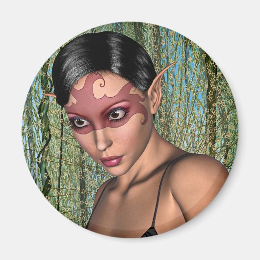 Fairy Butterfly Magneet (Voorkant)