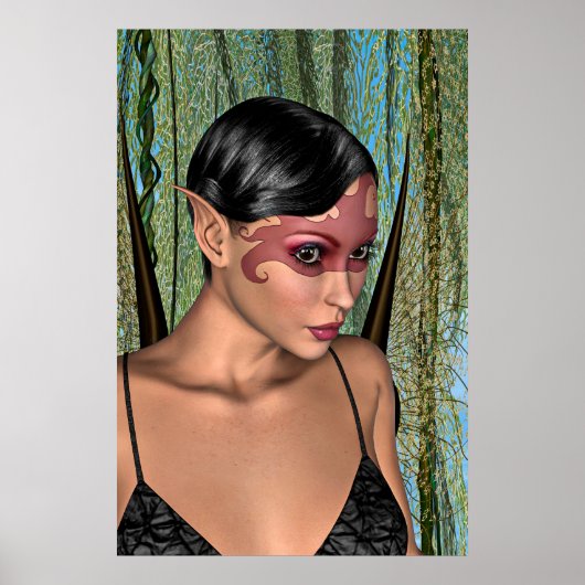 Fairy Butterfly Poster (Voorkant)