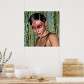 Fairy Butterfly Poster (Keuken)