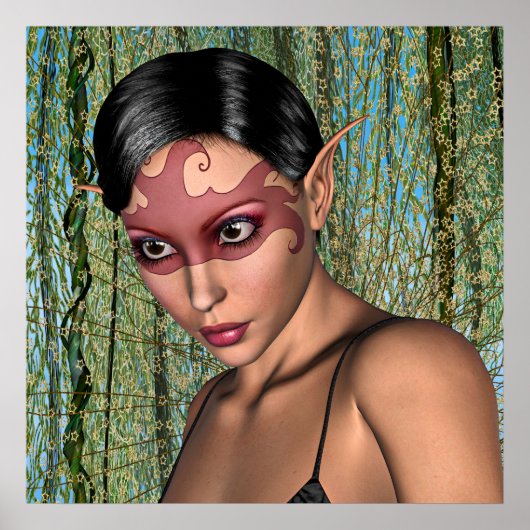 Fairy Butterfly Poster (Voorkant)