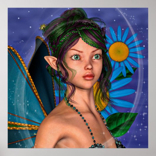 Fairy Butterfly Poster (Voorkant)