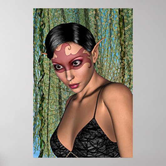 Fairy Butterfly Poster (Voorkant)