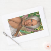 Fairy Butterfly Rechthoekige Sticker (Envelop)