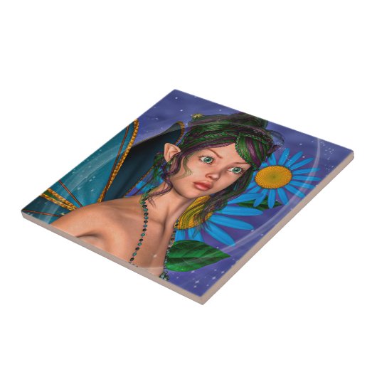 Fairy Butterfly Tegeltje (Zijkant)