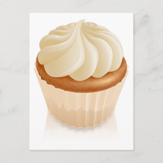 Fairy cake cupcake briefkaart (Voorkant)
