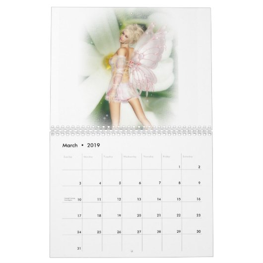Fairy Calendar Kalender (Mar 2019)