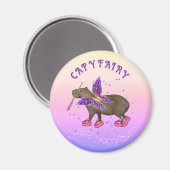 Fairy Capybara Magic Magneet (Voorkant / Achterkant)