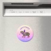 Fairy Capybara Magic Magneet (Insitu (Vaatwasser))