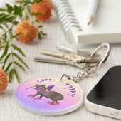 Fairy Capybara Magic Sleutelhanger (Voorkant Rechts)