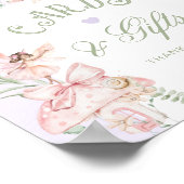 Fairy Cards and gifts Whimsical Purple Birthday Poster (Hoek)