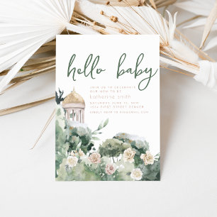 Fairy Castle Fantasy Baby shower Uitnodiging