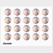 Fairy Castle Ronde Sticker (Vel)