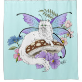 Fairy Cat Douchegordijn (Voorkant)