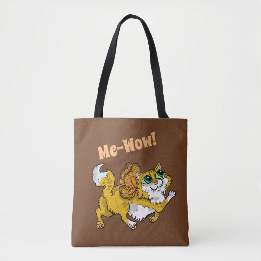 Fairy Cat me-Wow! Tote Bag (Voorkant)