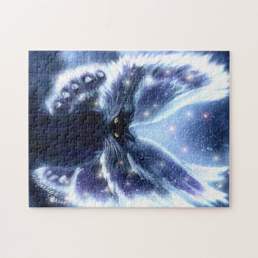 Fairy Cat Puzzle Legpuzzel (Horizontaal)