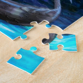 Fairy Cavern Fantasy Schilderachtig Digital Art Pu Legpuzzel (Zijkant)