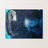 Fairy Cavern Fantasy Schilderachtig Digital Art Pu Legpuzzel (Horizontaal)